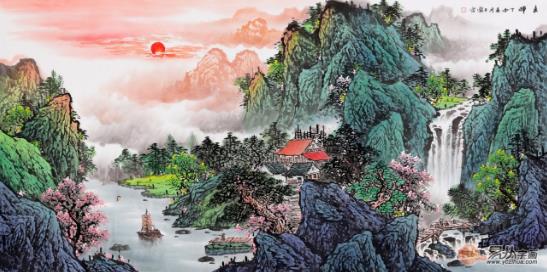 這5款客廳山水風(fēng)景畫,給人力量之撼和氣韻之美!