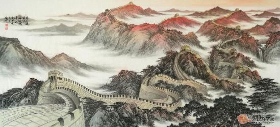 客廳掛什么畫(huà)好 畫(huà)家林德坤寫(xiě)意山水畫(huà)提升高格調(diào)