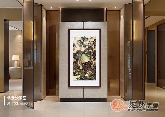酒店走廊適合掛什么畫 事實證明用山水畫撐場面