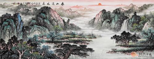 適合中式沙發(fā)背景的幾款裝飾畫,你喜歡哪款?