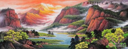 適合中式沙發(fā)背景的幾款裝飾畫,你喜歡哪款?