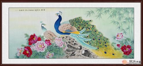 臥室適合掛什么畫 王一容手繪花鳥畫讓臥室更溫馨浪漫
