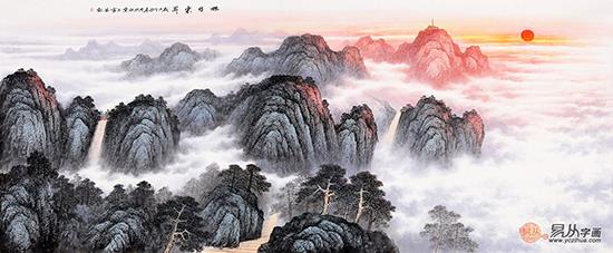 家里客廳掛什么畫好 探索山水畫在客廳里的裝飾魅力