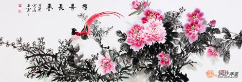 家中客廳掛什么國畫好?掛幅花鳥畫,想不美都難