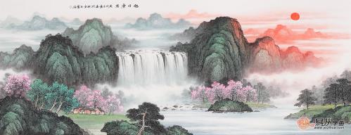 家里掛什么畫好 家里掛的畫這樣送,體面又大氣!