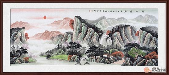 家居裝飾畫懸掛需要重點(diǎn)關(guān)照的三處場(chǎng)所 這些原則記住了
