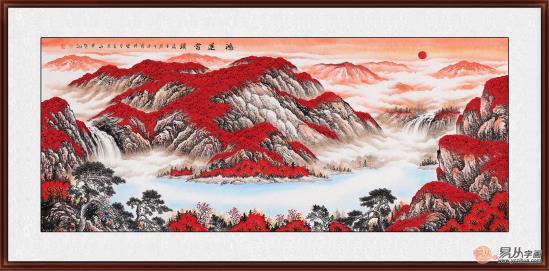 家居裝飾畫懸掛需要重點(diǎn)關(guān)照的三處場(chǎng)所 這些原則記住了