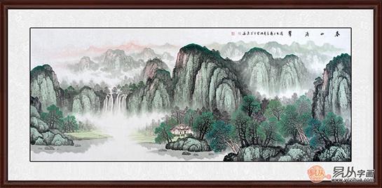 家居裝飾畫懸掛需要重點(diǎn)關(guān)照的三處場(chǎng)所 這些原則記住了
