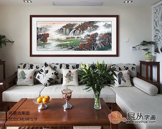 家居裝飾畫懸掛需要重點(diǎn)關(guān)照的三處場(chǎng)所 這些原則記住了