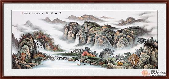 客廳山水畫掛什么好 這三種題材實(shí)實(shí)在在的主導(dǎo)者