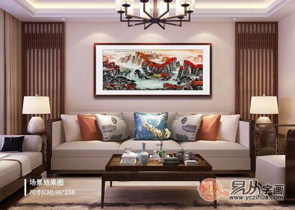 客廳掛什么裝飾畫好 改善家庭運(yùn)勢(shì)之山水畫