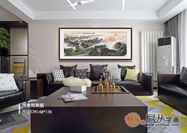 客廳掛什么裝飾畫好 改善家庭運(yùn)勢(shì)之山水畫