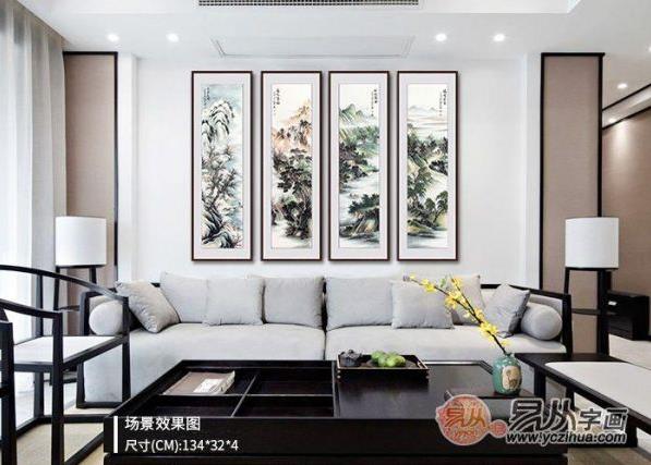 客廳掛什么裝飾畫好 改善家庭運(yùn)勢(shì)之山水畫