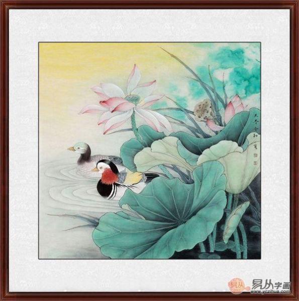 臥室里掛什么畫好 夫妻床頭掛花鳥畫最適宜