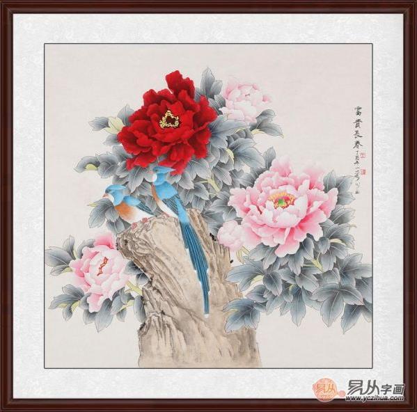 臥室里掛什么畫好 夫妻床頭掛花鳥畫最適宜