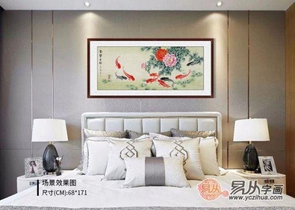 臥室里掛什么畫好 夫妻床頭掛花鳥畫最適宜