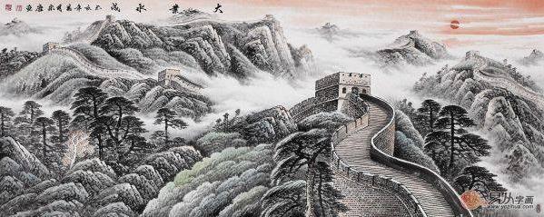 客廳掛什么畫 一幅山水畫瞬間提升家居規(guī)格