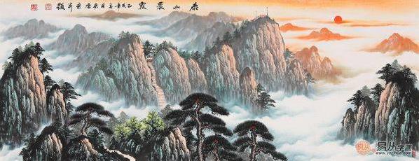 客廳掛什么畫 一幅山水畫瞬間提升家居規(guī)格