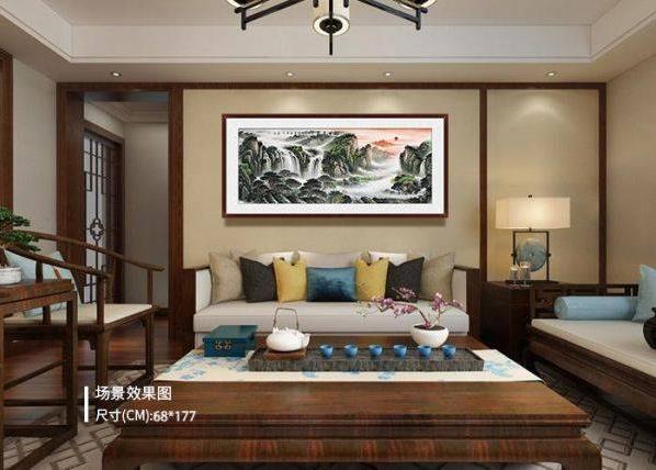 客廳沙發(fā)背景墻掛什么好 告別傳統(tǒng)客廳這樣選