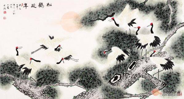 室內(nèi)裝飾畫之王一容手繪花鳥(niǎo)畫 款款都是經(jīng)典