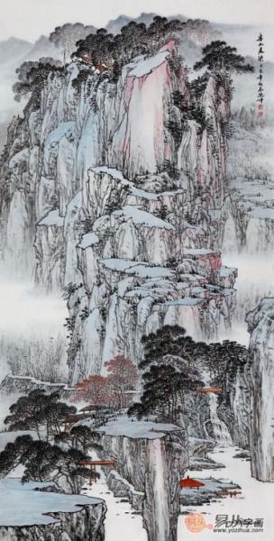 進(jìn)門玄關(guān)裝飾畫選得好,客人一進(jìn)門都驚呆了