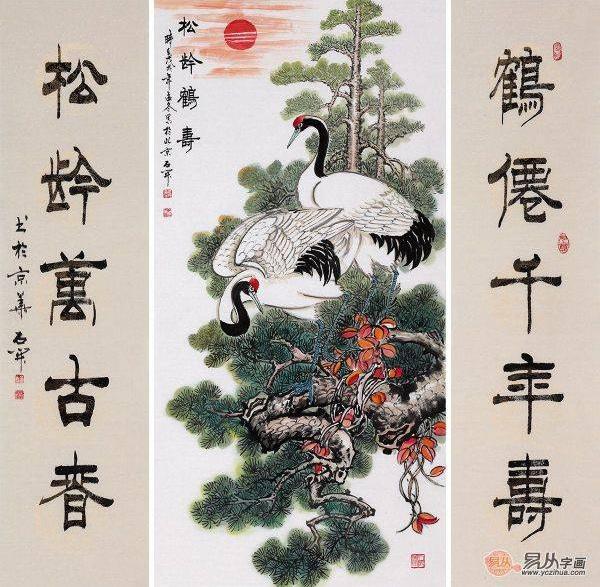 家里掛什么畫最適合你,這幾款花鳥畫值得參考借鑒下