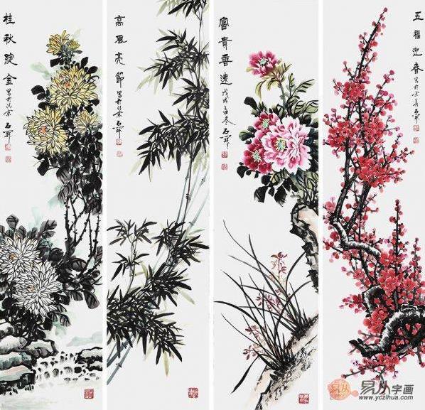 家里掛什么畫最適合你,這幾款花鳥畫值得參考借鑒下