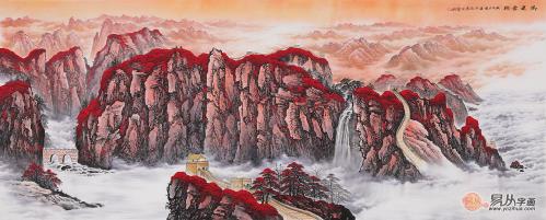沙發(fā)靠西墻掛什么畫(huà)好 易從網(wǎng)建議從這4類畫(huà)入手