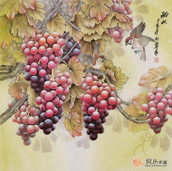 三款餐廳花鳥掛畫推薦:精致唯美、寓意還吉祥
