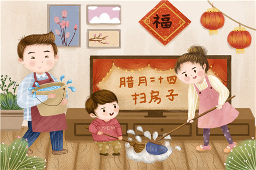 小年有安歇習(xí)俗-攝圖網(wǎng)