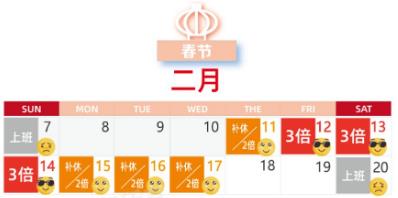 2021春節(jié)加班費(fèi)哪幾天是三倍工資?春節(jié)加班工資計(jì)算方法公式