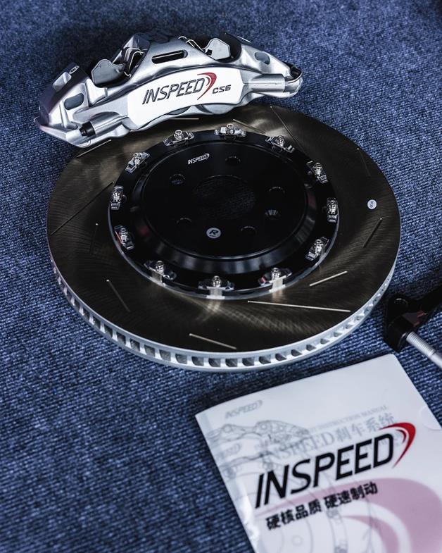 理想ONE改裝升級(jí)車質(zhì)匯INSPEED CS6大六剎車套裝