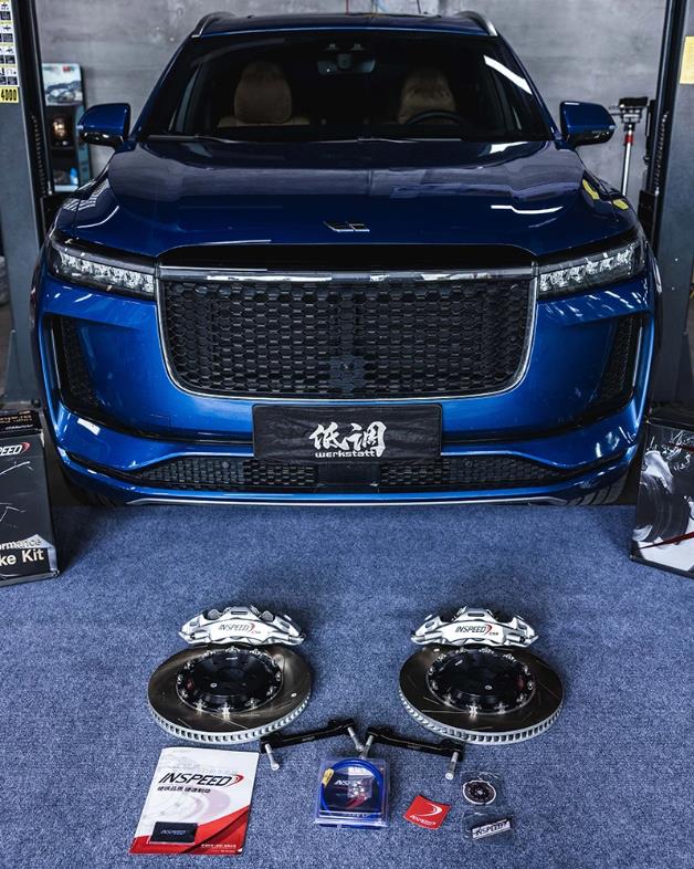 理想ONE改裝升級(jí)車質(zhì)匯INSPEED CS6大六剎車套裝