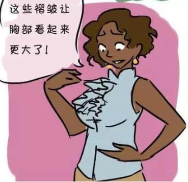彌補(bǔ)胸形的衣飾 胸部太大而下垂 胸太小 乳房左右不對稱怎么穿衣服好看