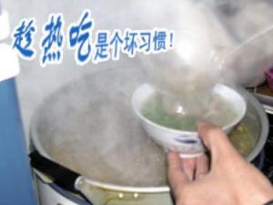 食物“趁熱吃”好不好？食物溫度宜“不涼也不熱”