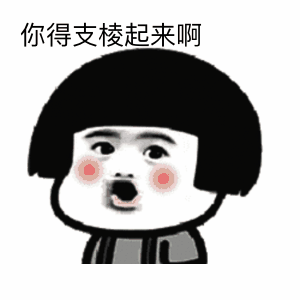 東北方言支棱起來是什么意思什么梗?你的支棱起來啊表情包