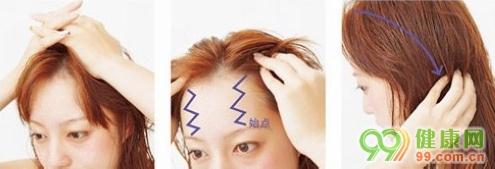 秀發(fā)護(hù)理：頭皮按摩步驟圖解，頭部按摩手法