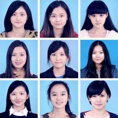 “武漢大學女生證件照”走紅，看男生女生審美差異圖