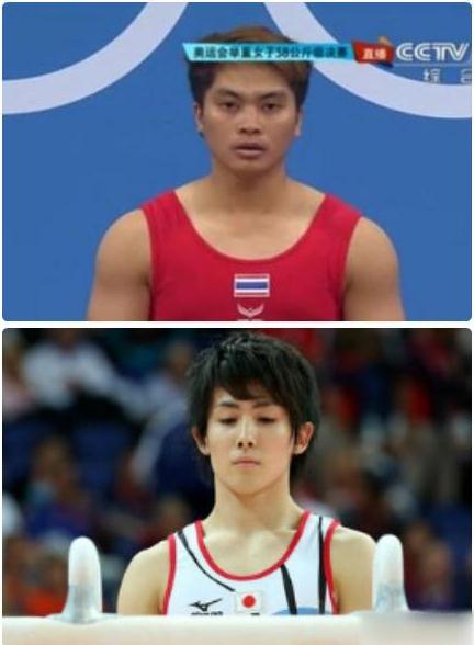 泰國女子舉重選手西里卡烏vs日本男子體操選手加藤凌平，你能分清性別嗎？