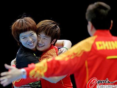 倫敦奧運(yùn)會(huì)中國(guó)軍團(tuán)第34金：乒乓球女團(tuán)3-0完勝日本奪金衛(wèi)冕