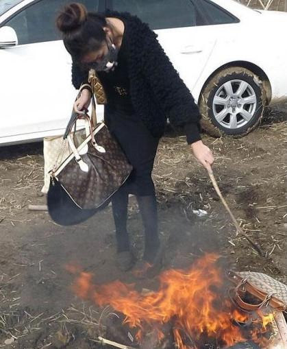 燒包門(mén)女主角私密照，賣(mài)肉燒包門(mén)事件女演員蔡雪敏炒作