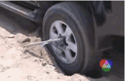 車(chē)輪陷泥坑打滑的解決妙招