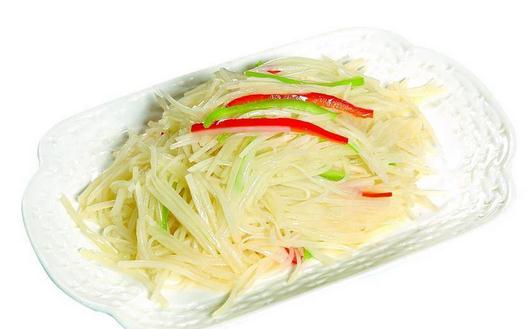 醋溜土豆絲是怎么做的？