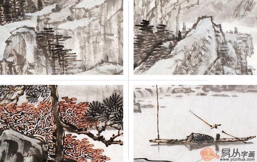 當(dāng)代畫家林德坤藝術(shù)鑒賞：過雨看松色，隨山到水源